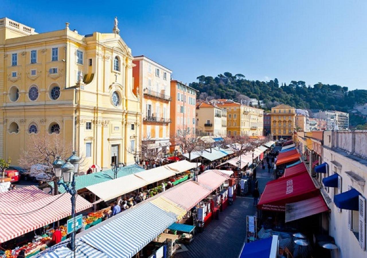 Le Rossetti B. - Modern, Long Balcony, Old Town Niza Exterior foto